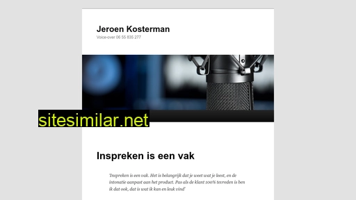 jeroenkosterman.nl alternative sites