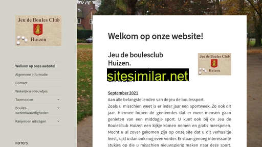 jeudeboulesclubhuizen.nl alternative sites