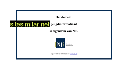 jeugdinformatie.nl alternative sites