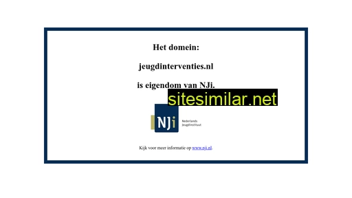 jeugdinterventies.nl alternative sites