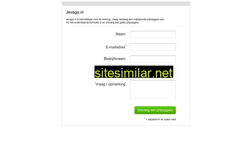 jevago.nl alternative sites
