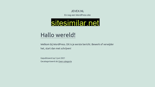 jevex.nl alternative sites