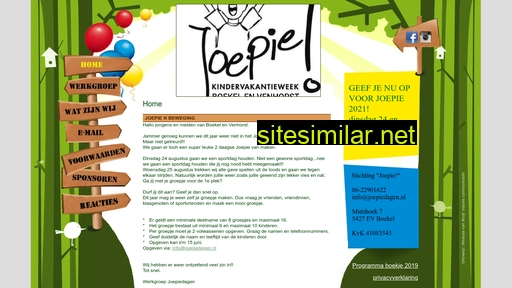 joepiedagen.nl alternative sites