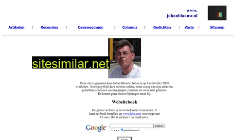 johanblaauw.nl alternative sites