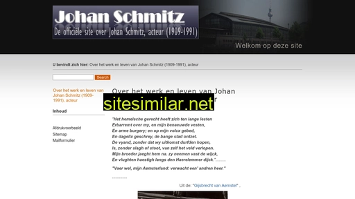 johan-schmitz.nl alternative sites