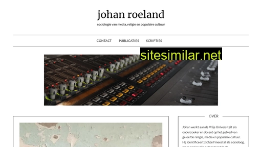 johanroeland.nl alternative sites