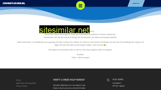 johnnyleijen.nl alternative sites