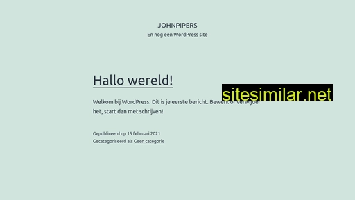johnpipers.nl alternative sites