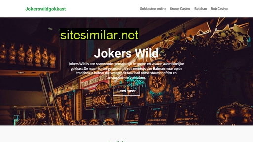 jokerswildgokkast.nl alternative sites