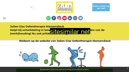 jolienglasoefentherapie.nl alternative sites