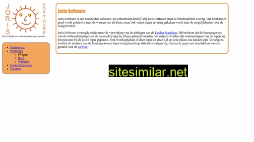 Joris-software similar sites
