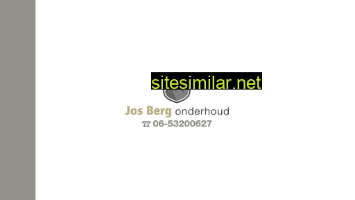 josbergonderhoud.nl alternative sites