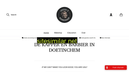 jouckesbarbershop.nl alternative sites