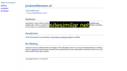 joukewitteveen.nl alternative sites