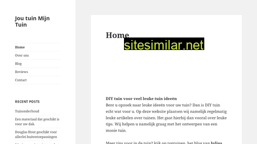 joutuinmijntuin.nl alternative sites