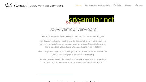 jouwverhaalverwoord.nl alternative sites