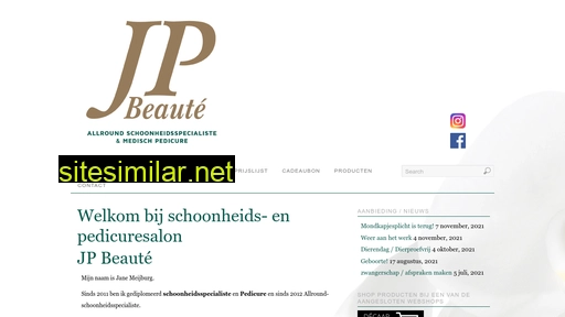 jpbeaute.nl alternative sites