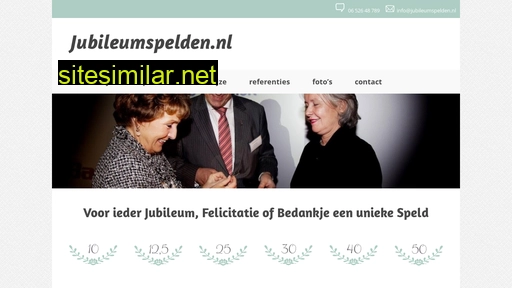 jubileumspelden.nl alternative sites