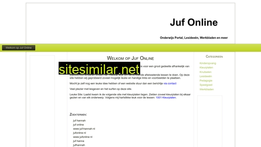 jufhanna.nl alternative sites