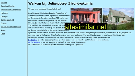 julianadorpstrandvakantie.nl alternative sites