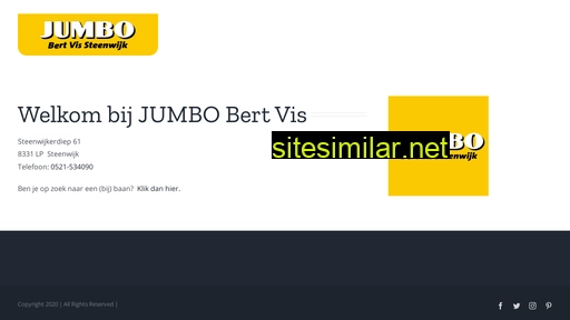 jumbobertvis.nl alternative sites