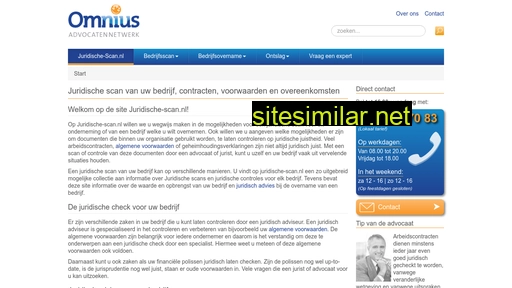 juridische-scan.nl alternative sites