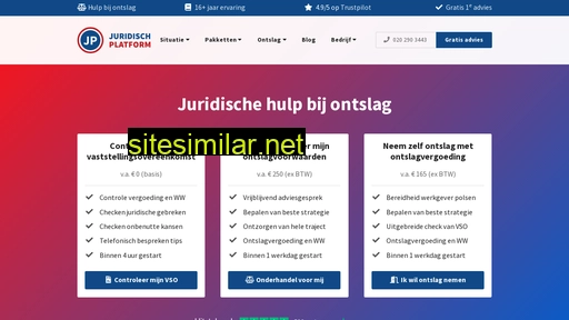 juridischplatform.nl alternative sites