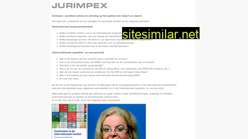 jurimpex.nl alternative sites