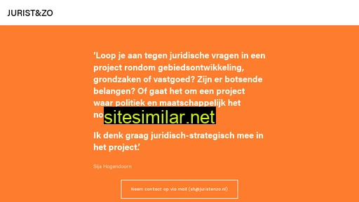 juristenzo.nl alternative sites