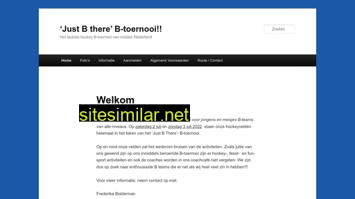 justbthere.nl alternative sites