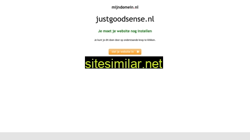 justgoodsense.nl alternative sites