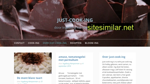 Just-cook-ing similar sites