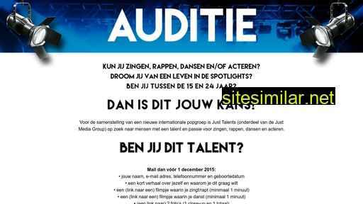 justtalents.nl alternative sites