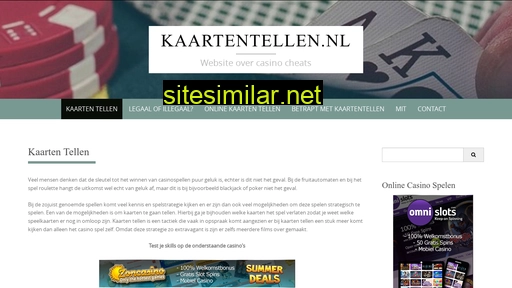 kaartentellen.nl alternative sites
