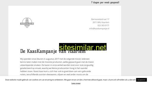kaaskampanje.nl alternative sites