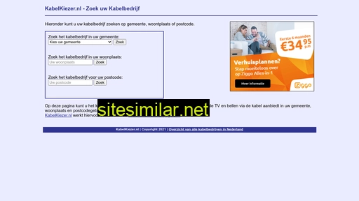 kabelkiezer.nl alternative sites