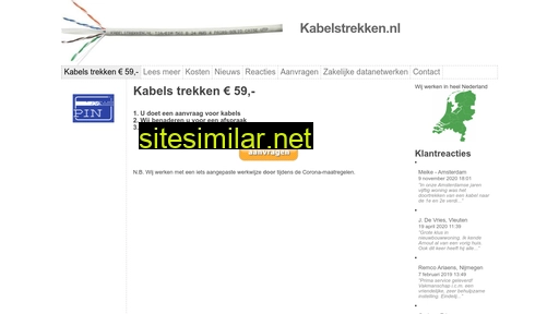 kabelstrekken.nl alternative sites