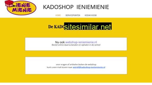 kadoshop-ieniemienie.nl alternative sites