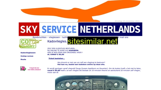 kadovliegles.nl alternative sites