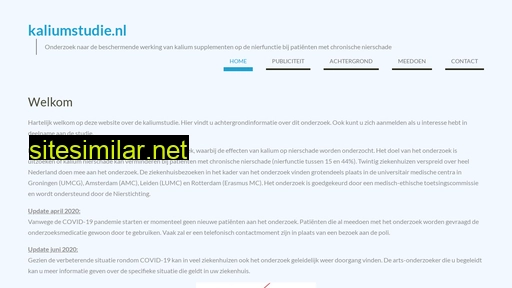 kaliumstudie.nl alternative sites