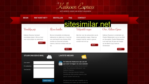 kalkoenexpress.nl alternative sites