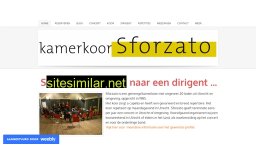 kamerkoor-sforzato.nl alternative sites