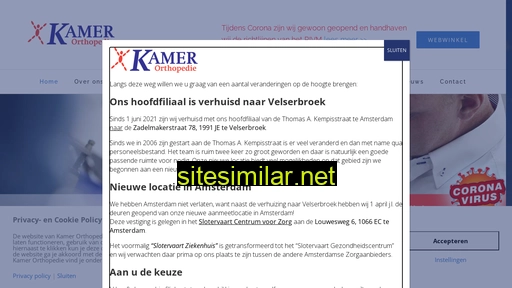 kamerorthopedie.nl alternative sites