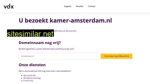 kamer-amsterdam.nl alternative sites