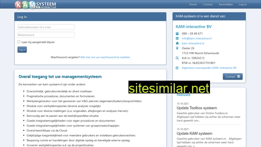 kam-systeem.nl alternative sites