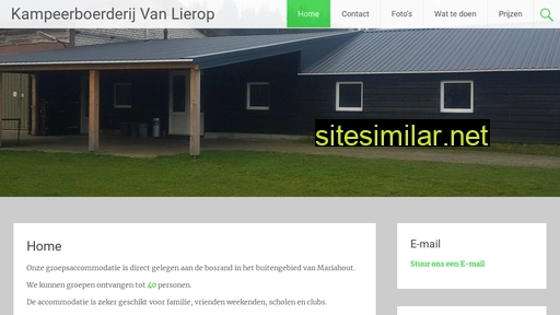 kampeerboerderijvanlierop.nl alternative sites