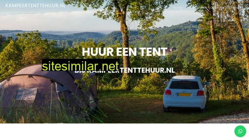kampeertenttehuur.nl alternative sites