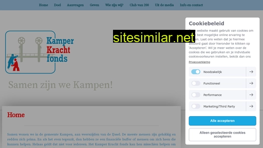 kamperkrachtfonds.nl alternative sites
