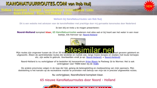 kanonatuurroutes.nl alternative sites