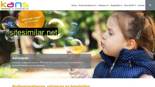 kansinonderwijs.nl alternative sites